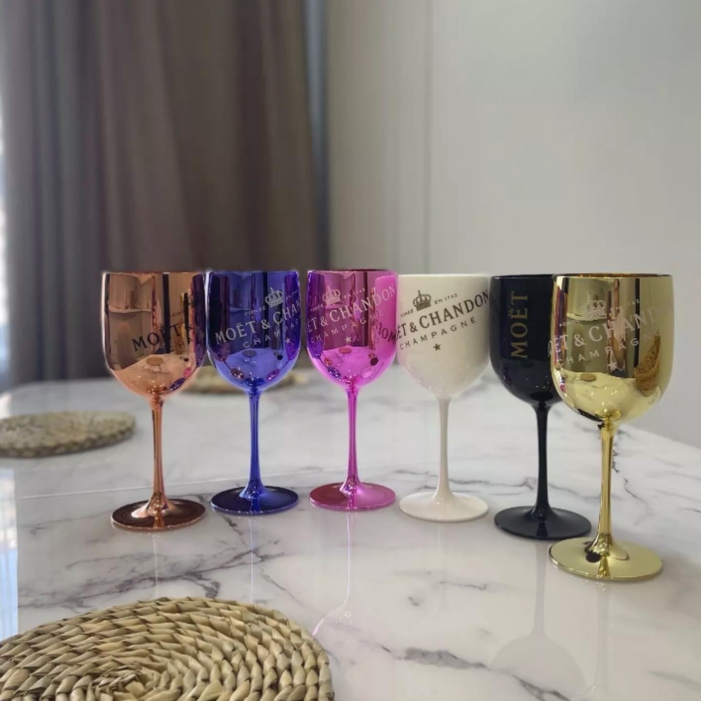 Moet Wine Cups Glass