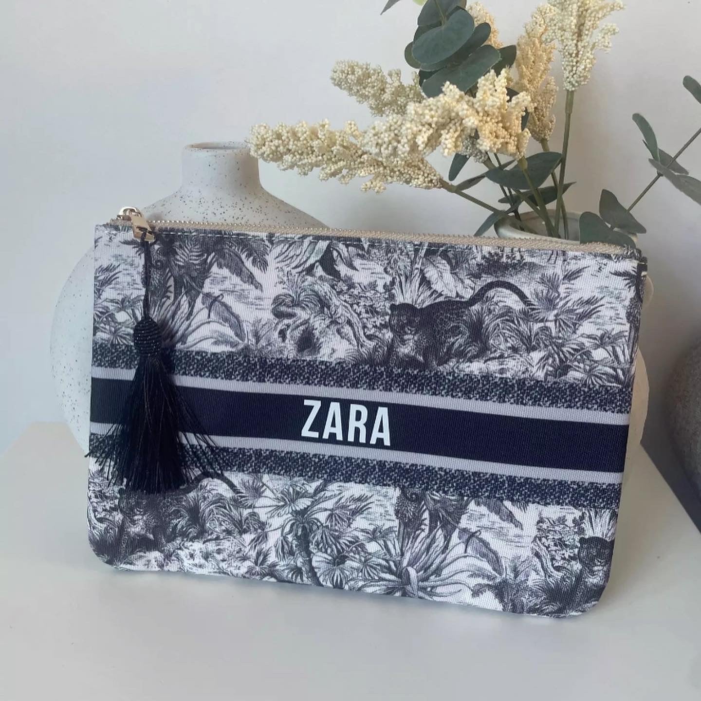 Custom Pattern Clutch Pouch Bag